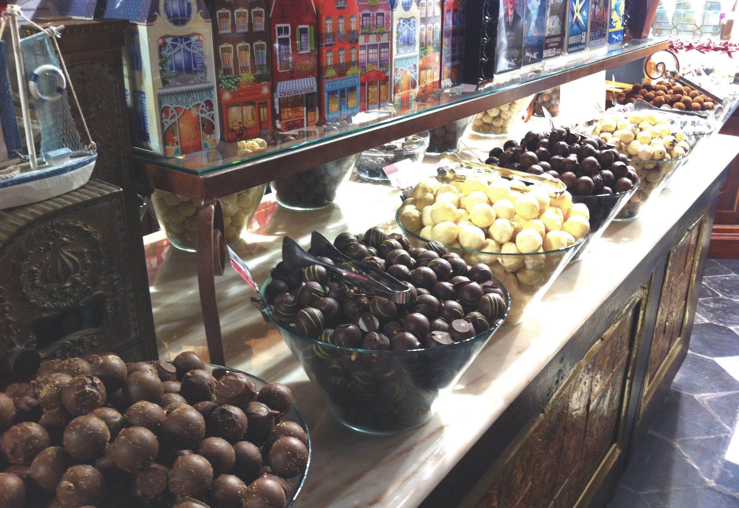 Brussels Chocolate Shop Best Chocolates Praline White Chocolate