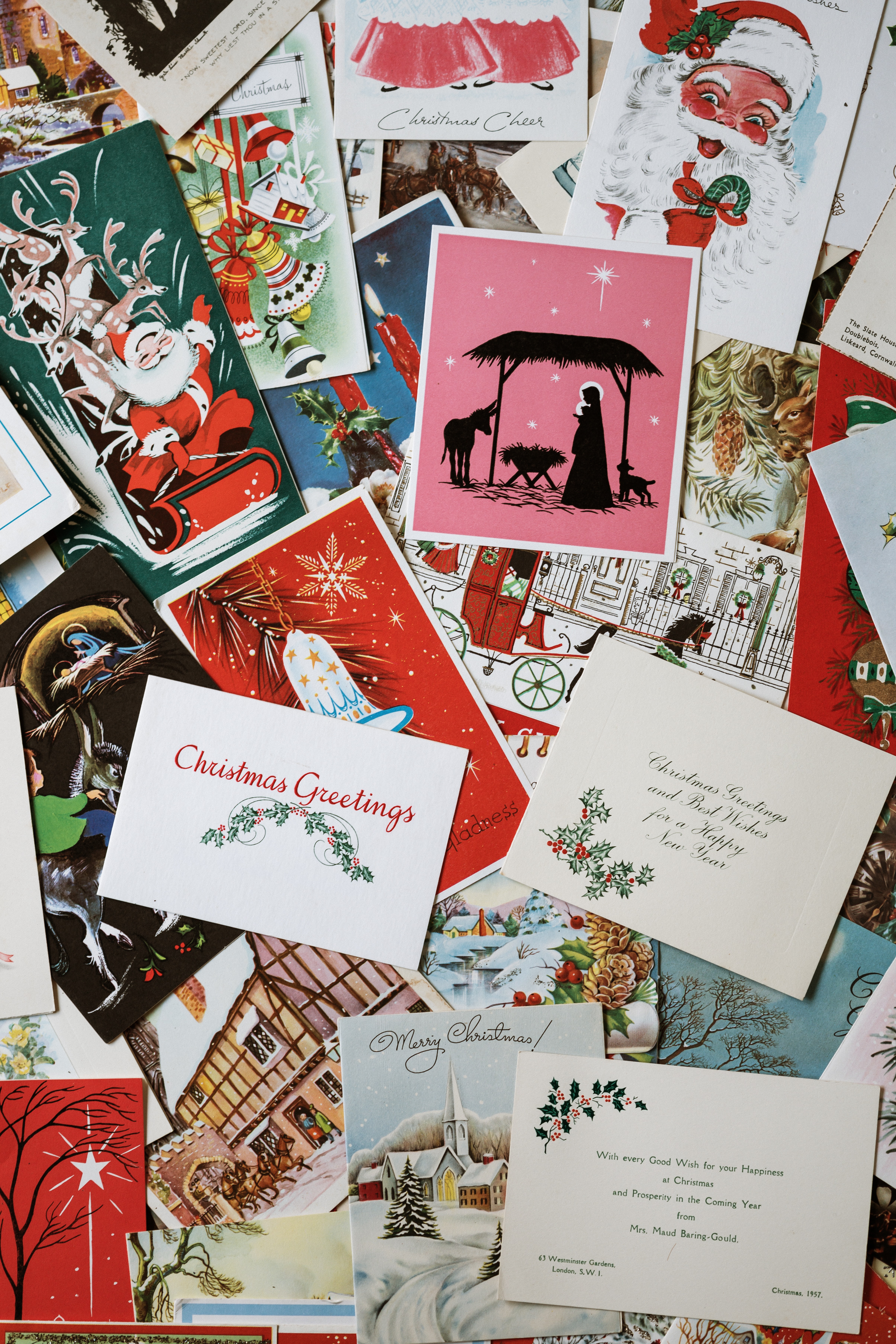 DIY christmas crafts holiday cards stack festive wishes