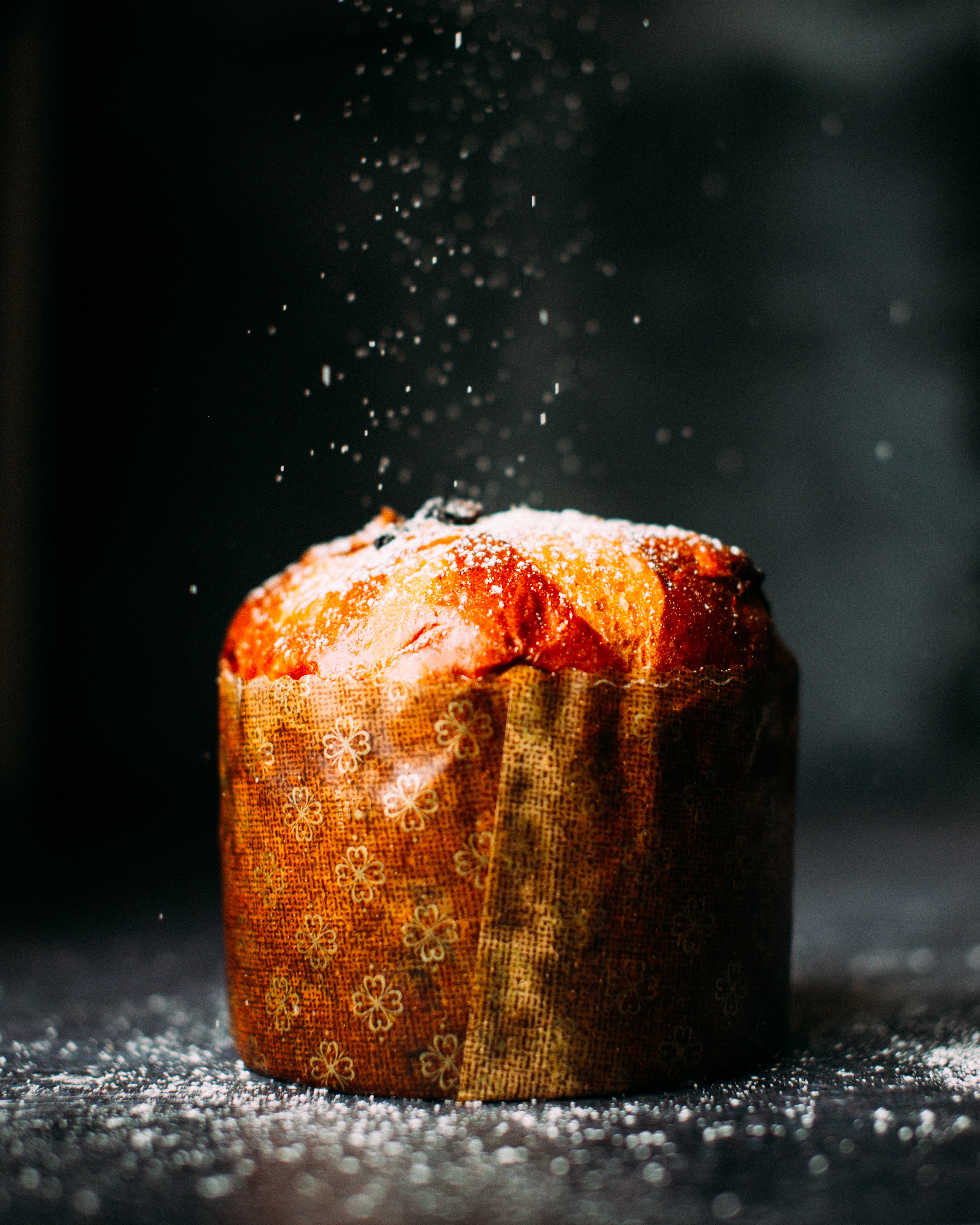 panettone, fluffy sweet bread Italy