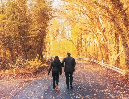 Europe, Fall, Autumn, Romantic, Travel, Experience, Local, LocalBini, BiniBlog, travel tips, forest, yellow, couple
