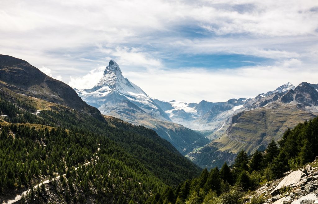 Zermatt Matterhorn Iconic Mountain Switzerland