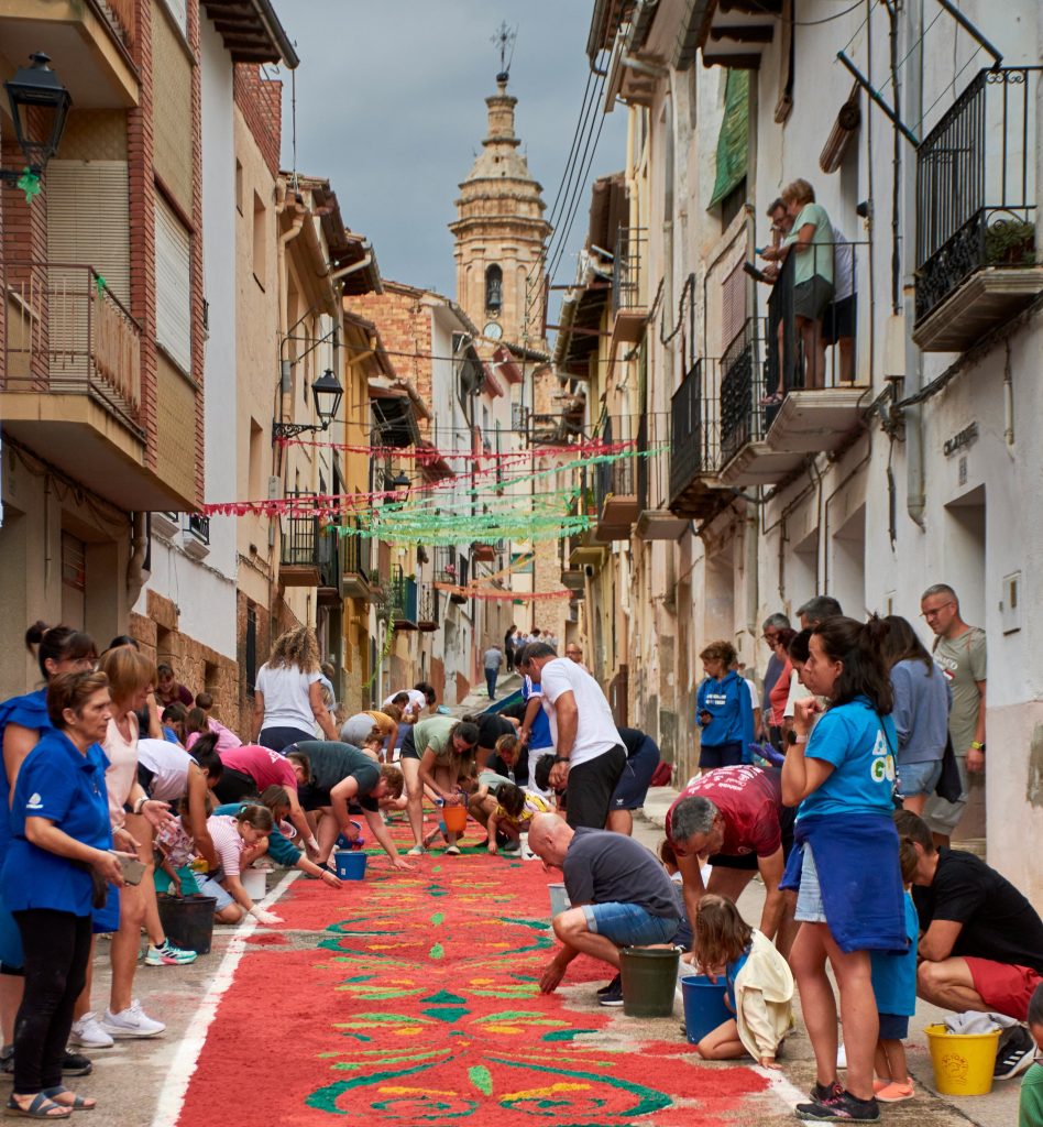 local festival experience street painting community